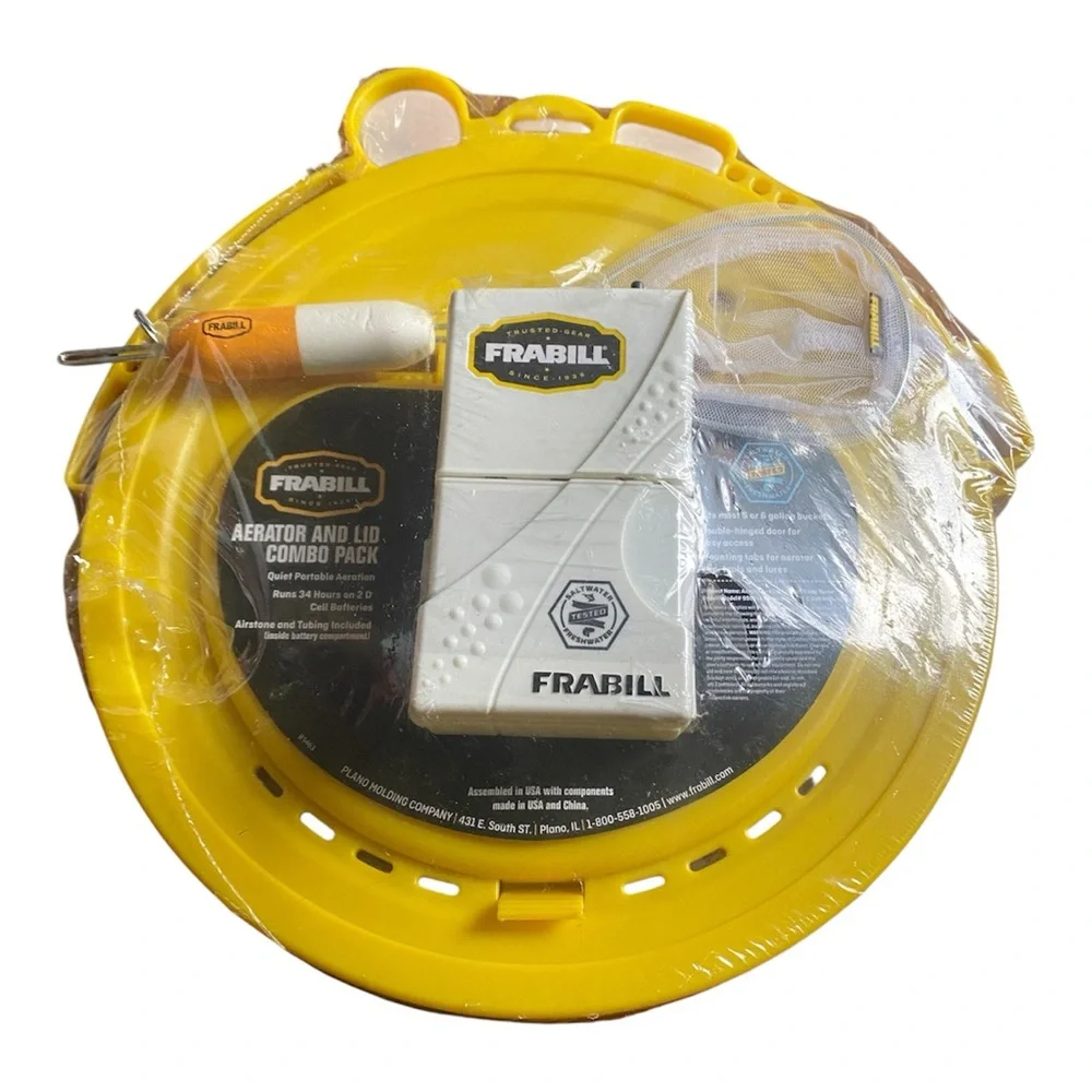 Frabill Aerator and Lid Combo Pack